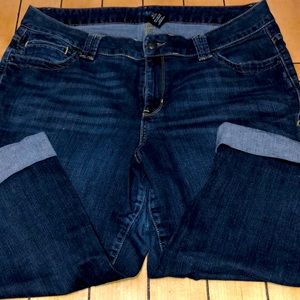 Lane Bryant Cropped Jeans, Womens Plus size 18